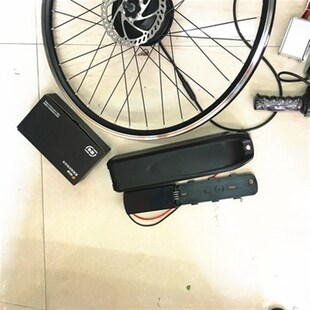登山车改装助力套餐自行车改电动轮组智能助力分档锂电轮组