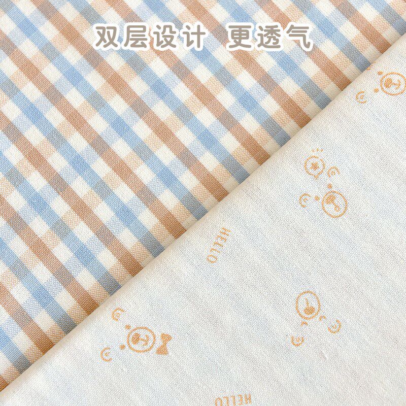 婴儿凉席新生儿童床双层苎麻软凉席子幼儿园宝宝夏季吸汗透气床单