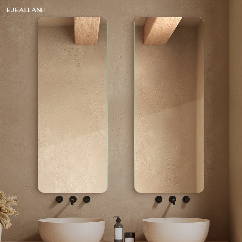 浴室镜挂墙式酒店竖款长方形洗手间洗漱台镜贴墙卫生间洗面台镜子,家装主材,浴室镜,淘宝优惠券,粉丝福利购,淘宝优惠卷