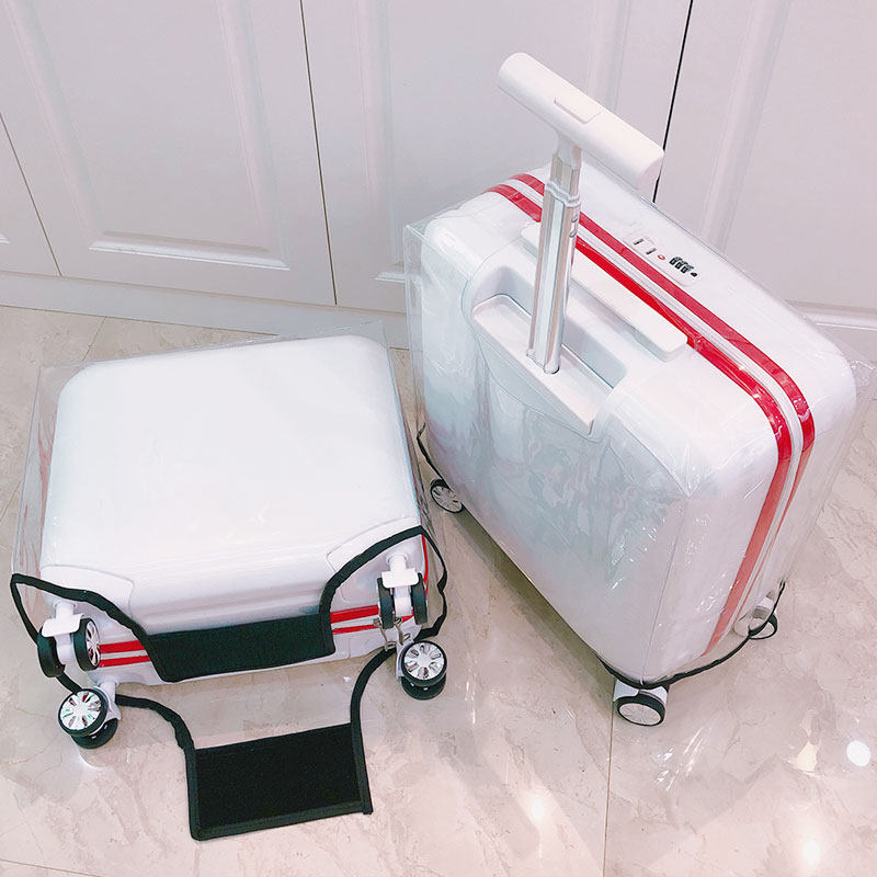 拉杆箱箱套透明防尘罩18行李箱套y20旅行箱套24耐磨26寸皮箱保护