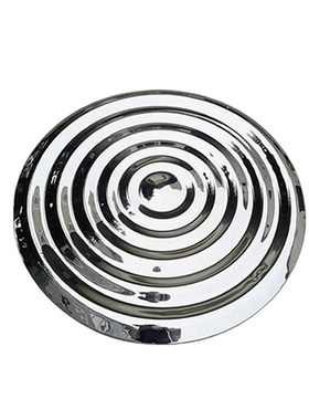 不锈钢镜面水滴水波纹涟漪雕塑波浪圆盘水景水池室外景观落地摆件