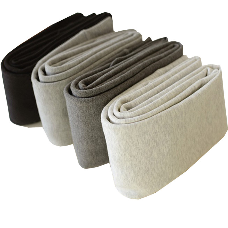 2018秋冬季哑光加厚加绒连裤袜外穿打底裤女浅灰色纯棉不起球一体