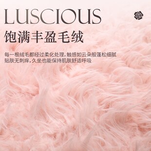 2025新款汽车坐垫毛绒冬季加厚不掉毛女士高级感座垫保暖座椅垫女