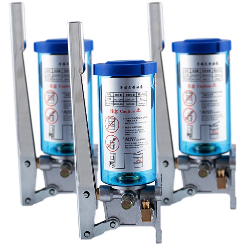 LSG08手动黄油泵冲床油泵手摇润滑油泵浓油泵油脂加油泵注油器机
