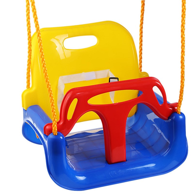 儿童秋千室内单杠摇篮家用塑料吊椅宝宝室外玩具简易户外庭院挂钩
