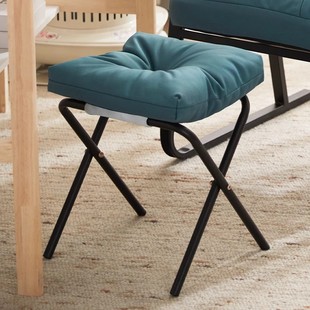 家用沙发脚踏凳搭配电脑椅摇椅放腿搁脚凳V单个简约小凳子