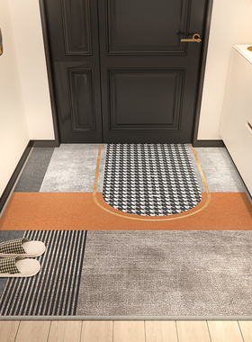 入户门地垫进f门家用脚垫2024新款玄关门口地毯高级感防滑耐脏门