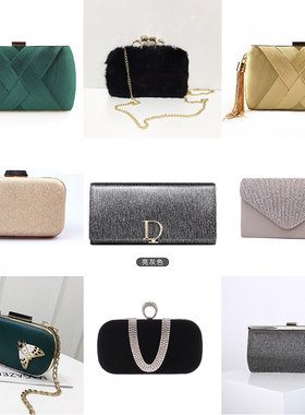 样板房衣c帽间包包摆件饰品软装饰品女士手拿包小包衣柜陈列包包