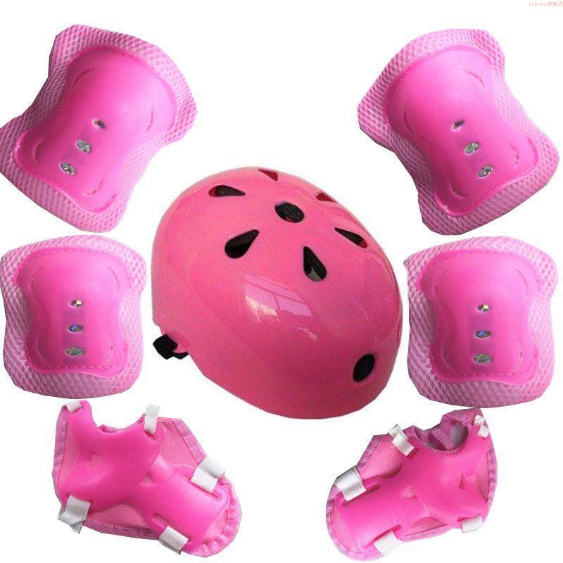 男女轮滑护膝护肘护腕6件套儿童学生滑冰旱冰溜冰鞋滑板护具套装,玩具/童车/益智/积木/模型,护具,淘宝优惠券,粉丝福利购,淘宝优惠卷