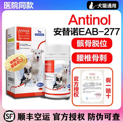 安替诺Antfinol安它替诺277髌骨脱位软骨素狗猫宠物关节骨刺炎瘸