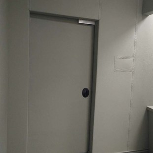 谈话室软包门拉手防碰撞隔音硅胶门把手保护套留置室推拉门配件