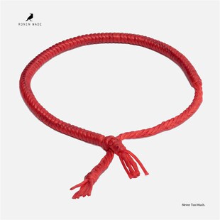 roninmfade红绳手链男女奥尔比亚本命年编织手绳情侣礼物红色手镯