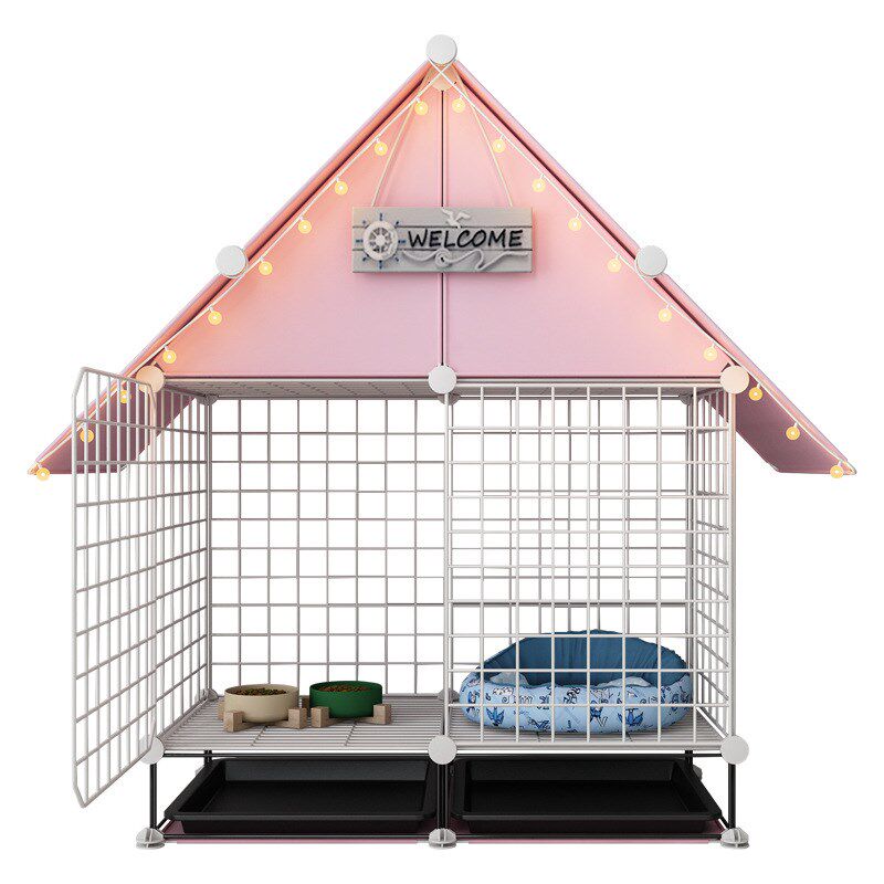 柯尔鸭小鸡鸭子豪华别墅芦丁鸡笼子特大号室内专用兔兔加粗加密窝