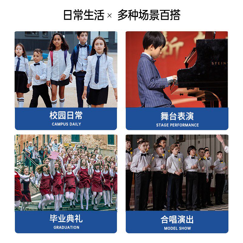 儿童黑色皮鞋男童新款大男孩英伦软底童鞋小学生表演演出单鞋圆头