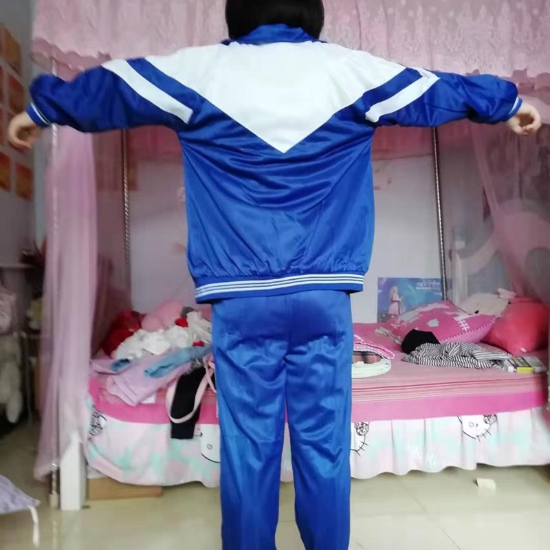 金光绒校服定制小学生校服中学生校服套装冬季套装校服运动班服