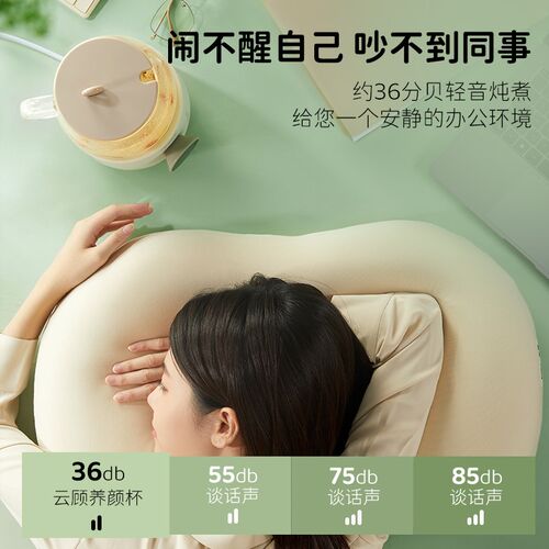 啡格全玻璃恒温养生壶多功能家用养生杯电炖杯小型办公室煮花茶壶
