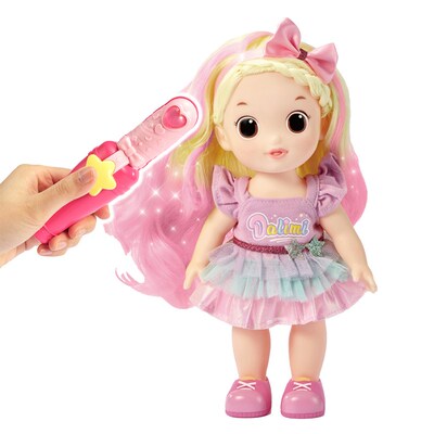 太伶美变色美发套装女孩娃娃玩具生活模拟过家家变色玩具3-4-5岁