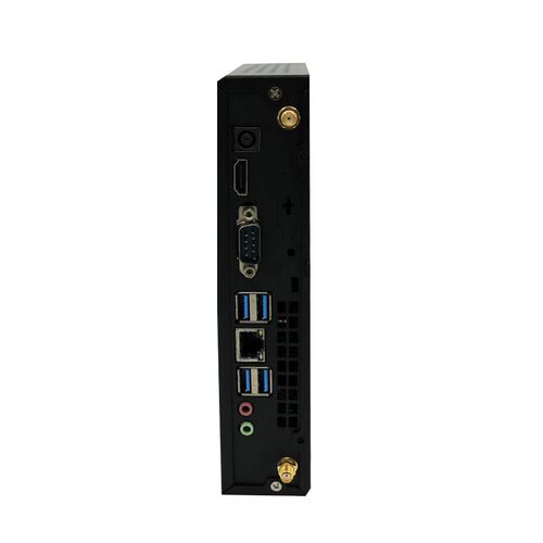 迷你小机箱thin itx机箱黑色工控掌上电脑mini钢材背挂17X17主板