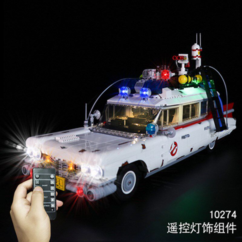 捉鬼敢死队抓鬼车捉鬼车10274男孩拼装中国积木儿童玩具大型礼物