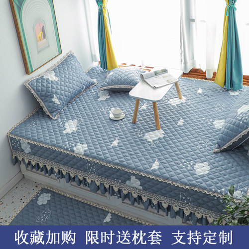 支持定制榻榻米床单四季加厚床盖防滑专用大火炕垫罩一面床裙炕套
