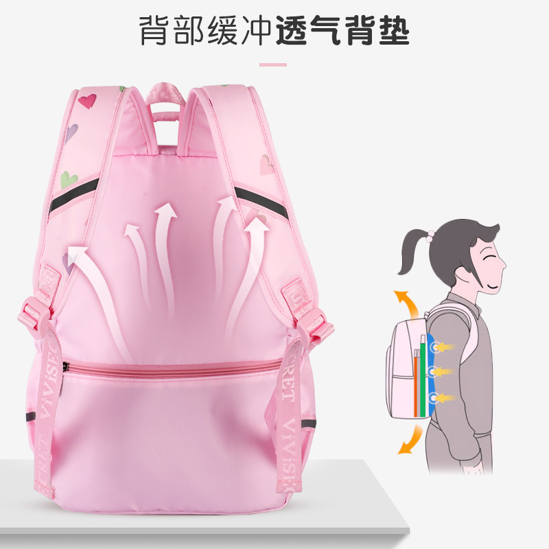 儿童包包2021新款韩版潮双肩包女卡通可爱背包1-3年级小学生书包