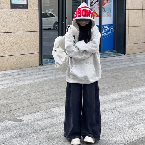 HandSeven国潮小众刺绣套头卫衣