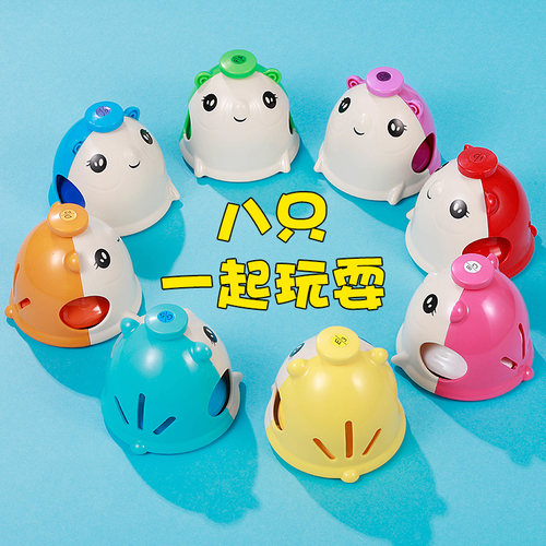 老鼠按钟奥尔夫音乐八音按u钟胖鼠钟儿童打击乐器音乐启蒙地鼠钟