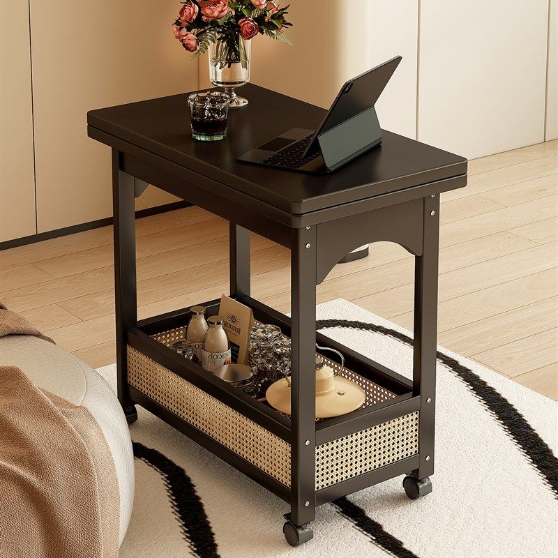 移动边几茶几小户型专用客厅沙发边柜可折叠桌子阳台茶几餐桌两用,住宅家具,移动边几/推车,淘宝优惠券,粉丝福利购,淘宝优惠卷