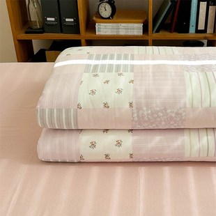 全棉A类双层纱少女心事单件被套纯棉150200Pcm双人被罩加大四季