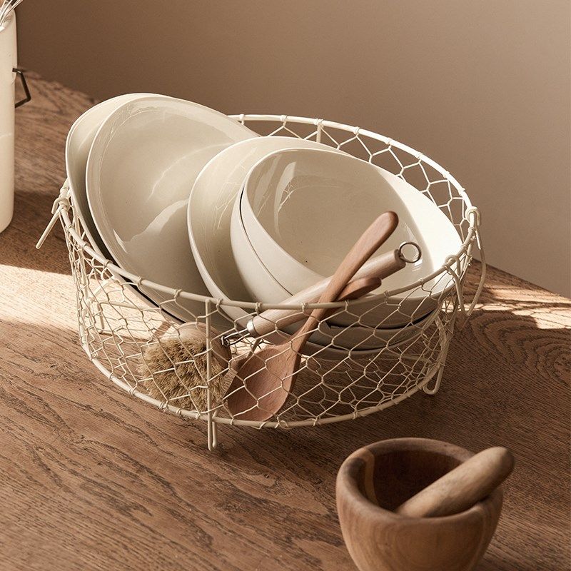 手工编织碗碟沥水篮收纳篮水果篮零食杂物收纳筐储物篮置物篮,收纳整理,其他收纳篮,淘宝优惠券,粉丝福利购,淘宝优惠卷