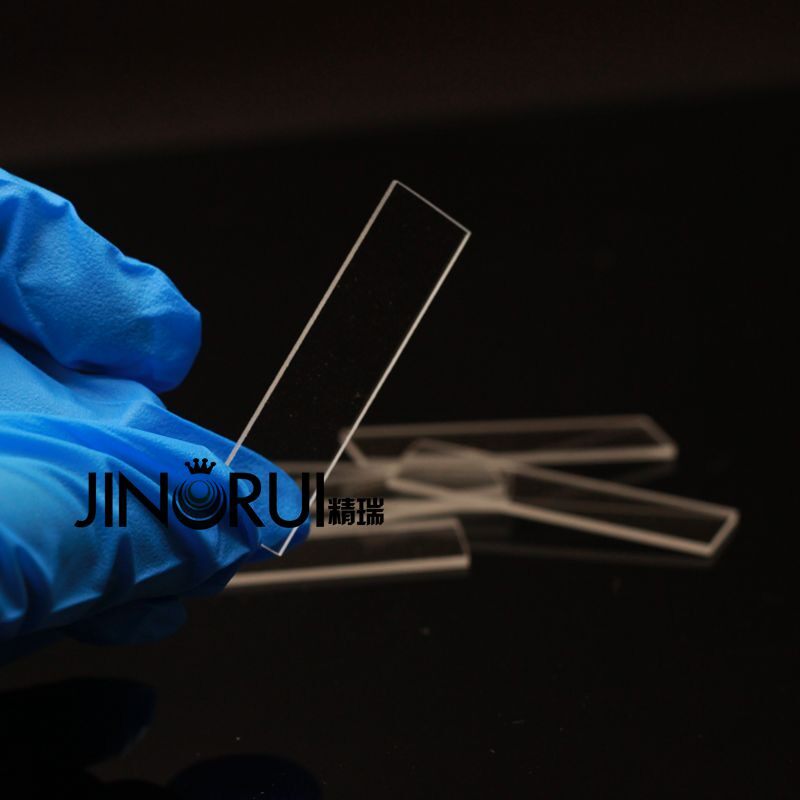精瑞光学石英片双面抛光76.2*25.4*1mm 紫外载玻片高平整石英片