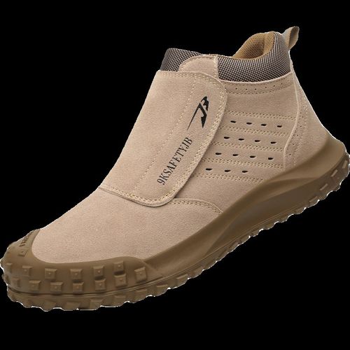 夏天焊工劳保鞋男款钢头防砸防刺穿防烫耐高温透气耐磨工地安全鞋