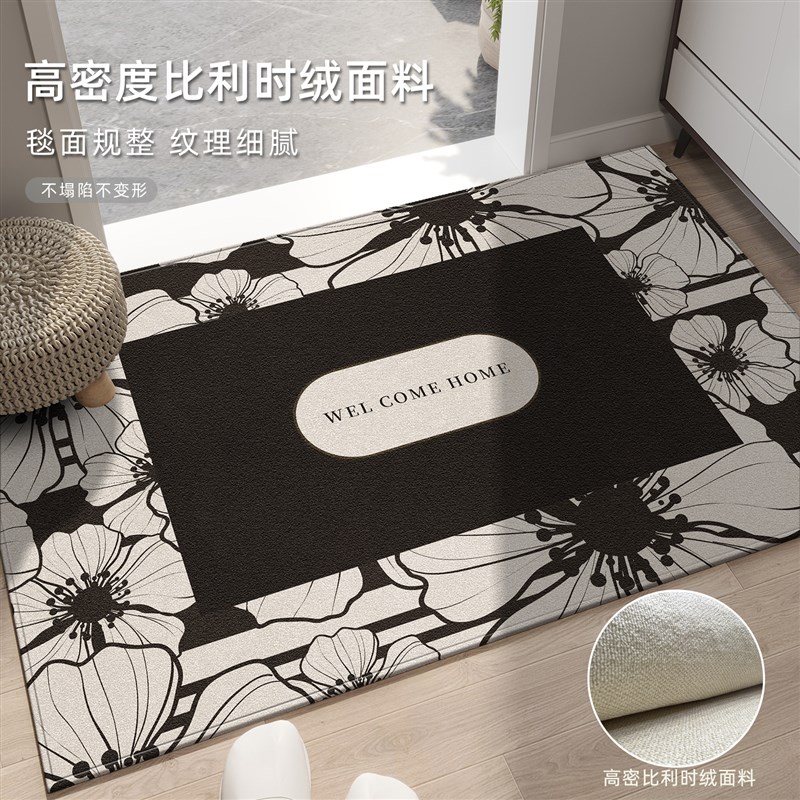 入户门地垫2025新款进门门口玄关脚垫防滑耐脏可擦免洗垫子家用