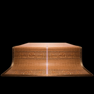 1.45m 1.15 凉席学生宿舍单人竹席上下铺双面折叠草席子0.85 1.05