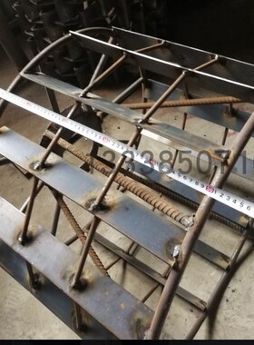 151手扶拖拉机旋耕机压加宽铁轮防滑防陷铁水田轮外径73cm宽53cm