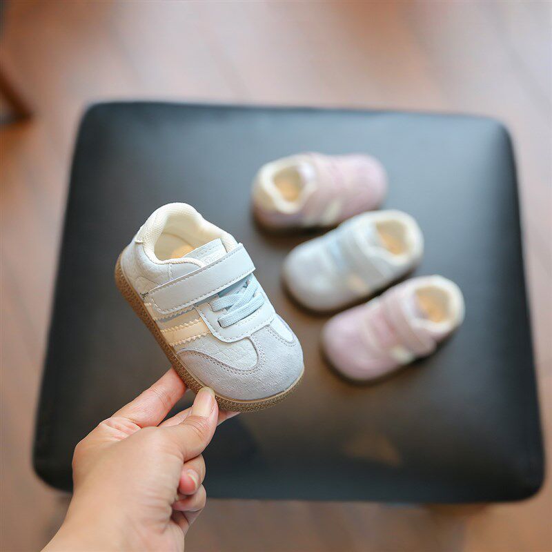 Littlce Step婴儿学步鞋2025秋季半岁男孩鞋软底婴儿鞋女孩道德训
