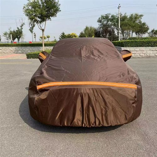 新款帆布汽车车衣车罩车套防晒防尘遮阳罩盖车布小车套子轿车罩子