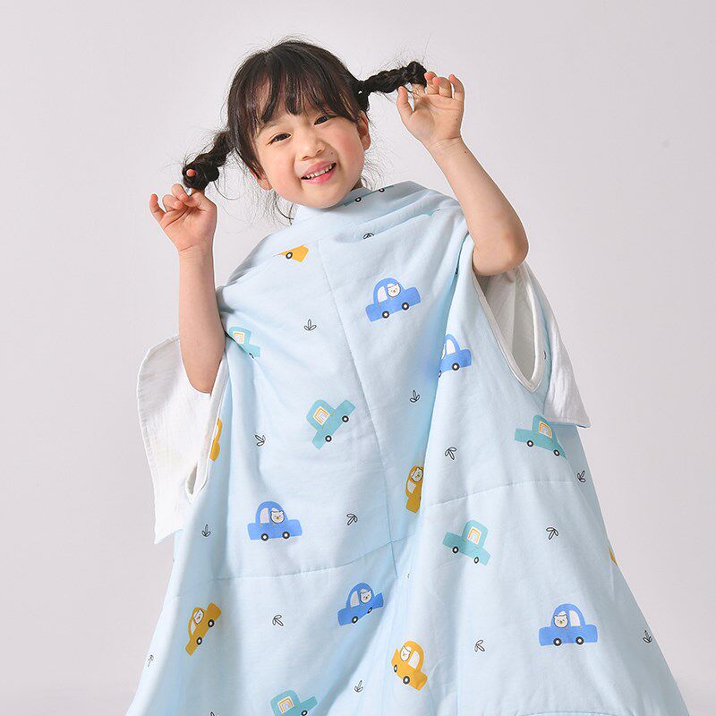 母婴级a类空调夏凉被儿童防踢被2025新款防蹬被夏被夏季被子