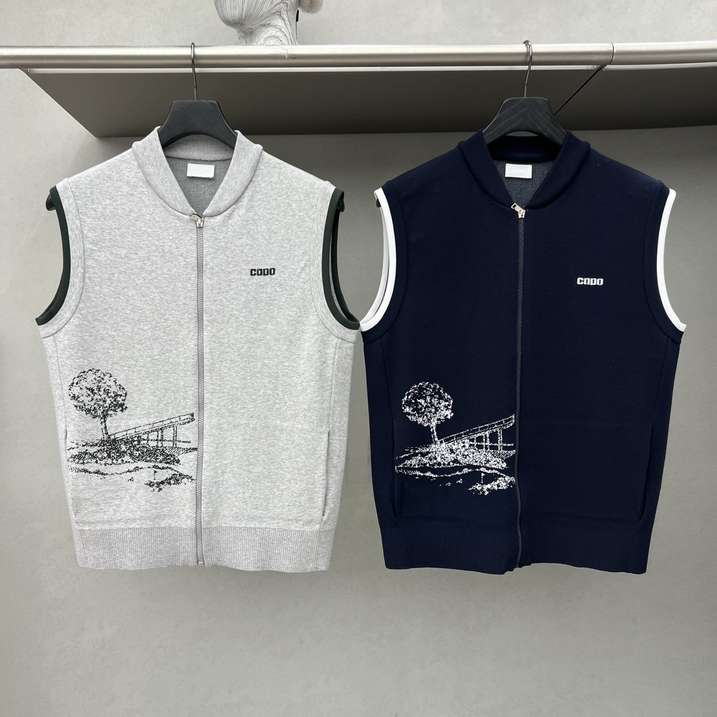 韩国高尔夫服装男士马甲2026春季新款百搭golf运动针织背心上衣男