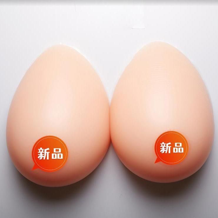假乳房逼真逼真自粘义乳CD伪娘变装女生假胸假乳房内衣男用硅胶假