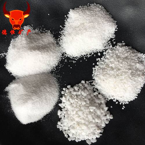 多种规格雪花白水处理用石英砂雪花白人造石用雪花白沙子