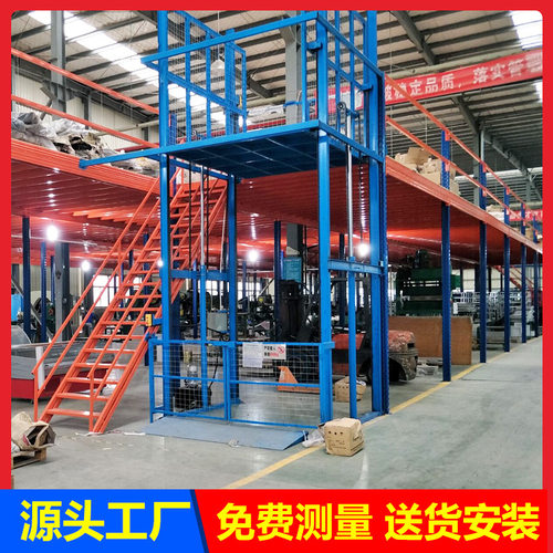 定制仓库阁楼平台厂房夹层拆装式重型工字钢结构阁楼货架二层平台