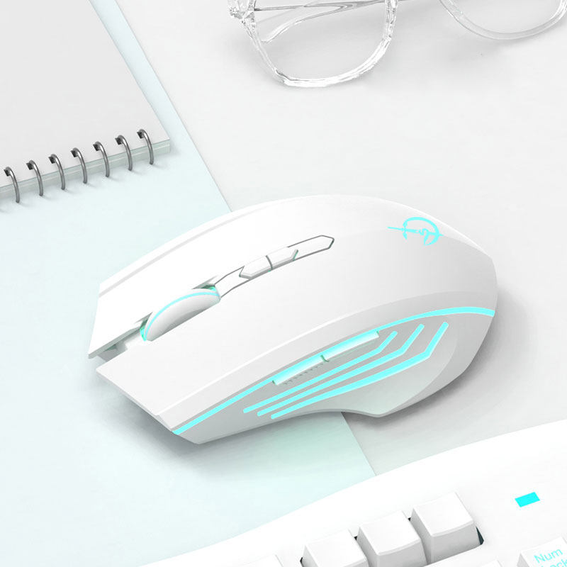 电竞无线鼠标静音有声机械游戏可充电笔记本电脑办公蓝牙滑鼠通用