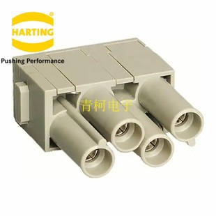 3芯公头模块 09140043141 HAN 40A冷压 哈丁HARTING重载连接器