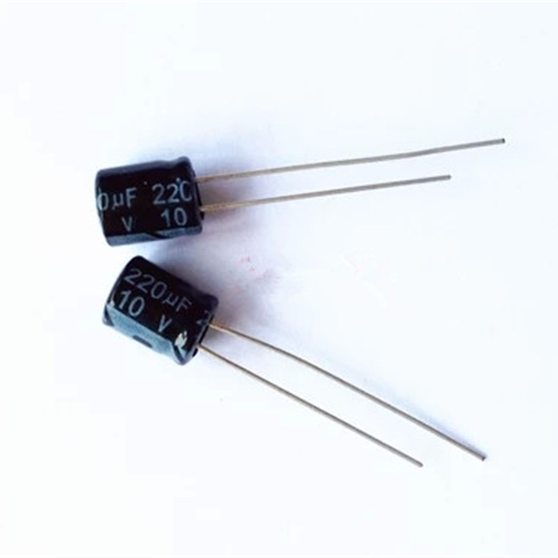 10V220UF 6*7mm 正品优质 电解电容(1000只/包=29元) 可直拍