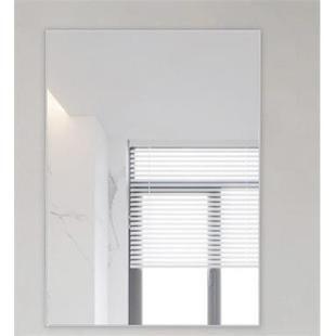 浴室镜子带置物洗架免打卫生间洗手妆间厕所孔2514化壁挂漱台