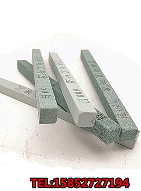 绿色碳化硅油石砂条打磨玉石抛光油石条砂棒精磨油石正方形150X12