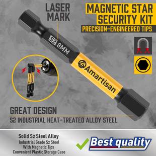 进口S强磁内六角批头头钻电动螺丝刀起子气动批咀电六方F7MJSTM8