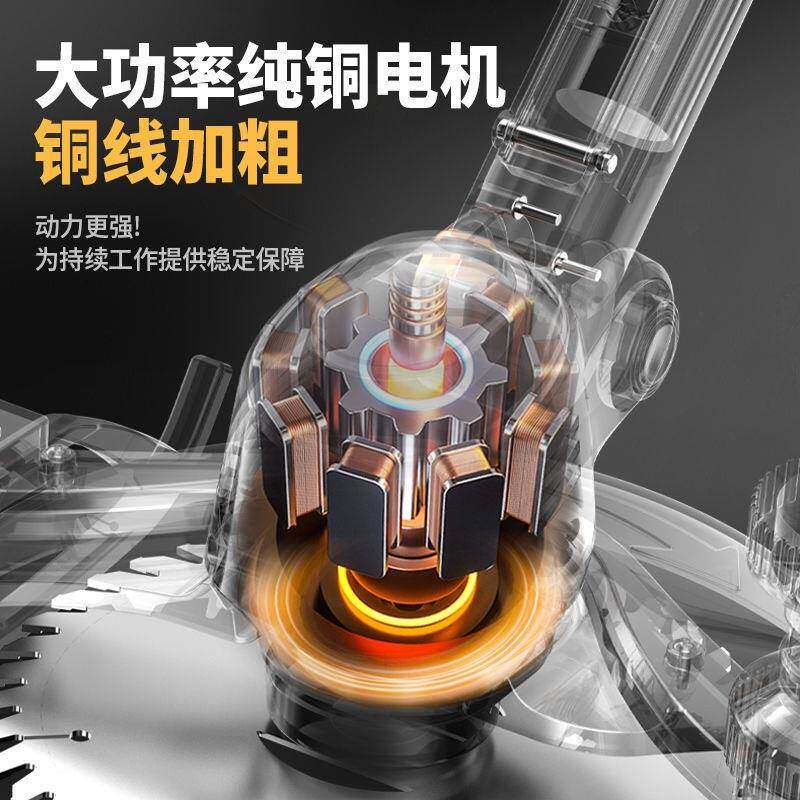 德国充电式大功割率打锂电EJM草用机小型家用除草神器农工具多功