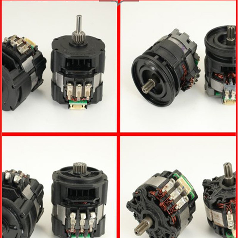 得伟暴力有感高速无刷电机300W大功率内转子强磁充电钻冲击钻马达